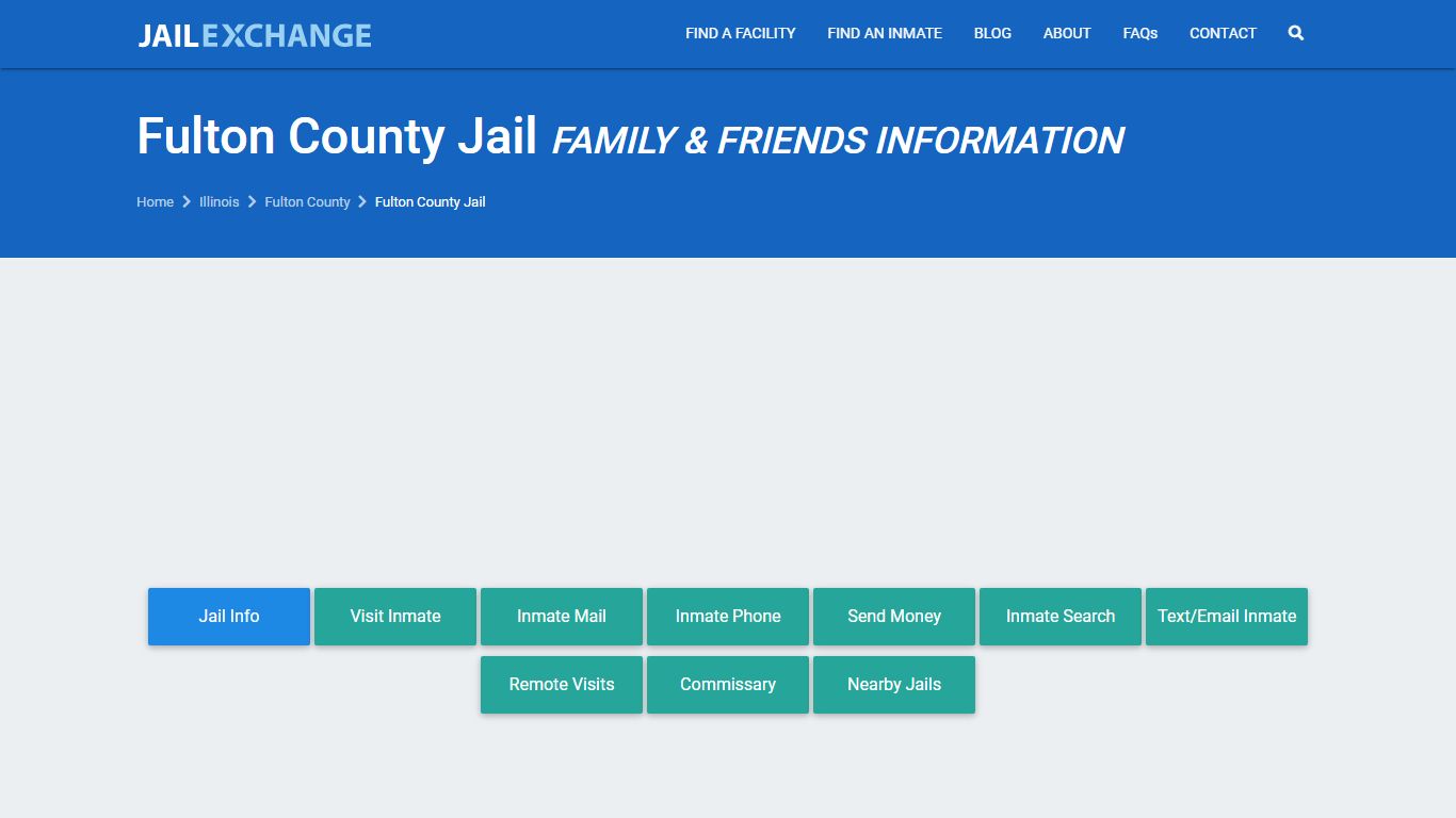 Fulton County Jail IL | Booking, Visiting, Calls, Phone